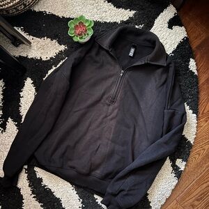 *FLAWED SKIMS Half-Zip Pullover XS